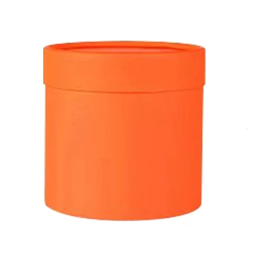 BOX-M1-052 BOX-M1 Virágdoboz henger egyszínű narancs 12,5 cm