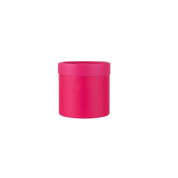 BOX-M1-021 BOX-M1 Virágdoboz henger egyszínű ciklámen 12,5 cm